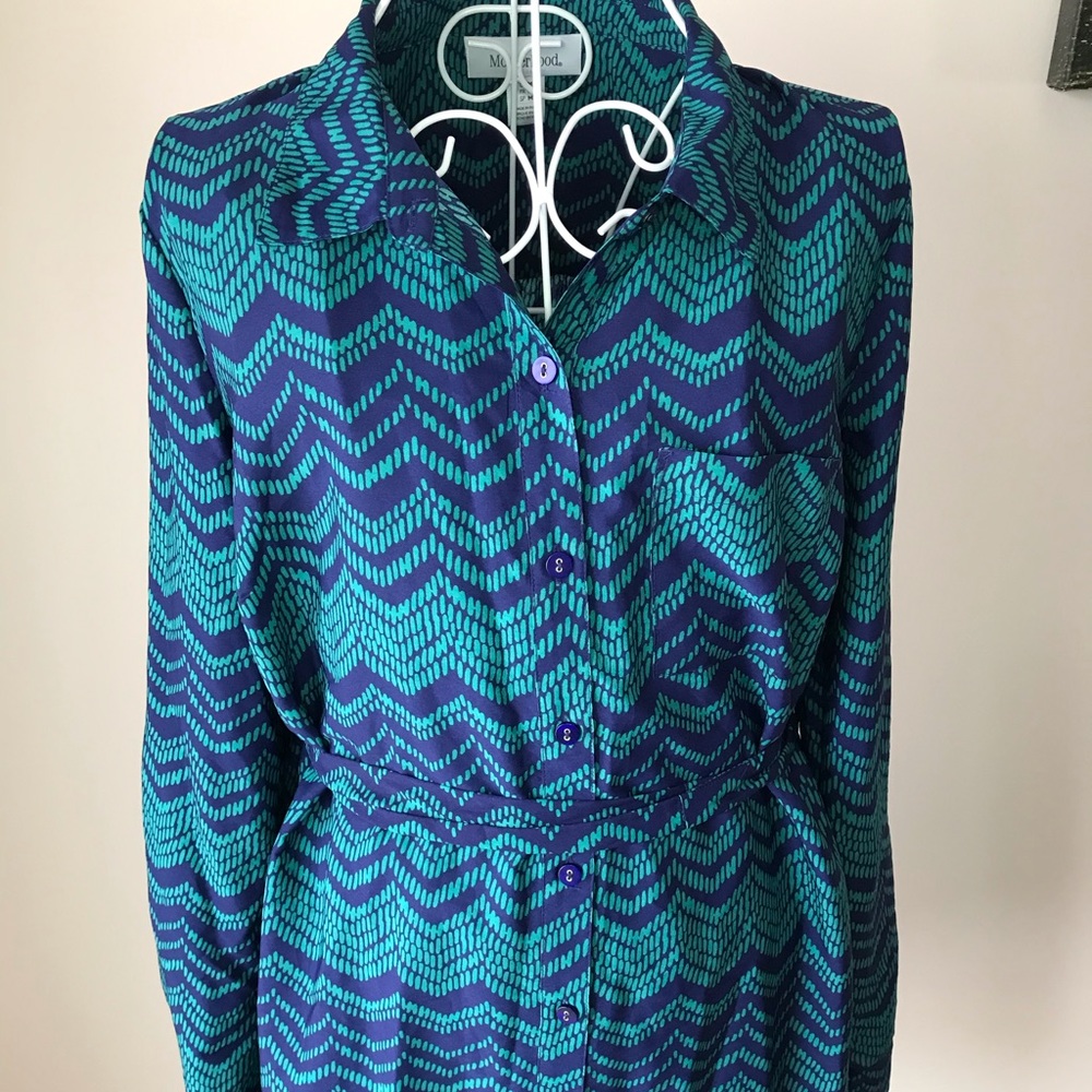 Motherhood maternity shirt dress